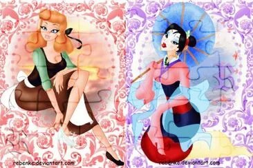 פאזל של Cinderella Mulan