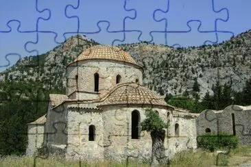 Deserted Monastery jigsaw puzzle
