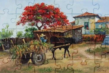 carroÃ§a jigsaw puzzle