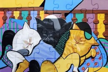 Gatos jigsaw puzzle