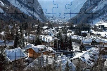 Courmayeur jigsaw puzzle