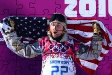 Sage Kotsenburg- USA Snowboard Slope Style jigsaw puzzle