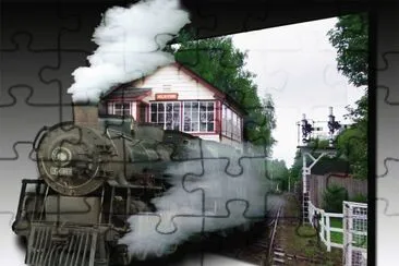 Alston Steam Train jigsaw puzzle