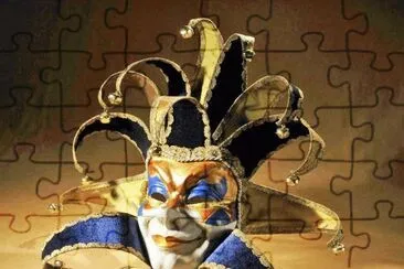 rostro de arlequÃ­n jigsaw puzzle