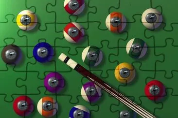 Eye pool jigsaw puzzle