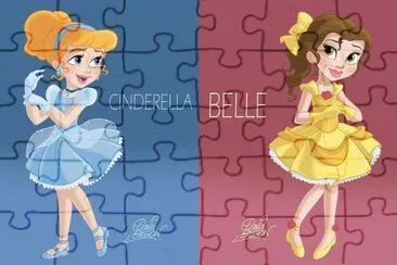 Cinderella Belle jigsaw puzzle