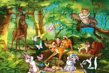 פאזל של bambi