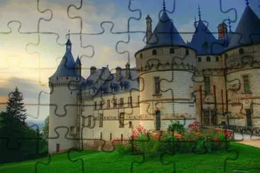 chateau de chaumont - france jigsaw puzzle
