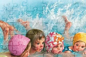 Escena jigsaw puzzle