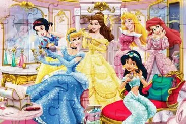 Princesses jigsaw puzzle