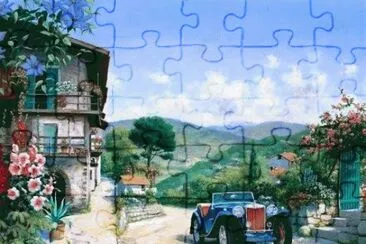 carro jigsaw puzzle