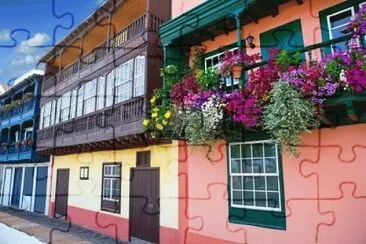 Flores na sacada