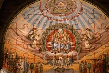 פאזל של Holy Trinity Church Fresco  Rome