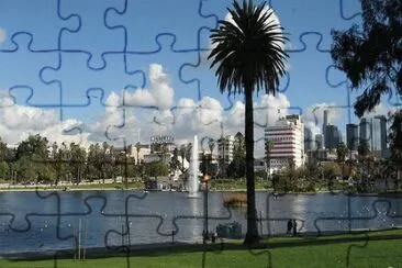 MacArthur Park -Los Angeles jigsaw puzzle