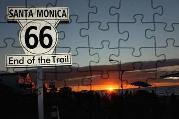 Western End of Route 66-Santa Monica Pier
