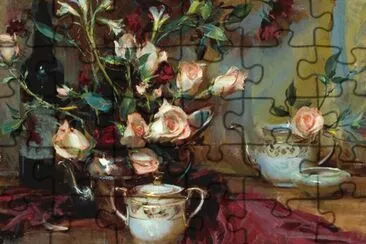 Pintura jigsaw puzzle