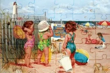 Escena jigsaw puzzle