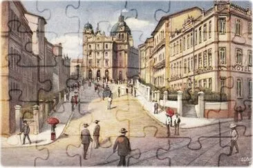 Ladeira de SÃ£o Bento (SÃ©c. XIX) jigsaw puzzle