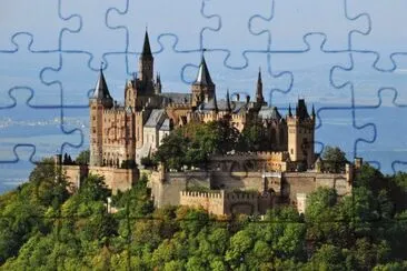 Castle Hohenzollen Germany jigsaw puzzle