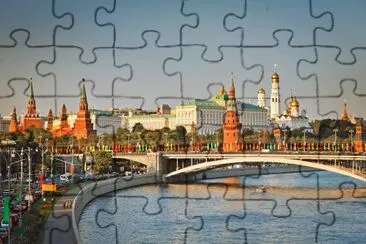 The bridge in Moscow