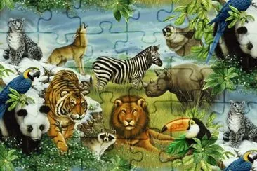 animais jigsaw puzzle