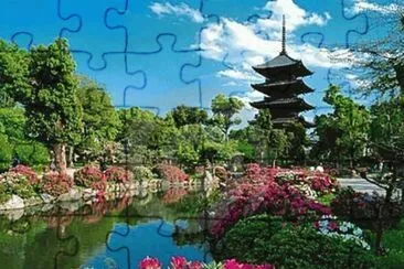 jardim japons jigsaw puzzle