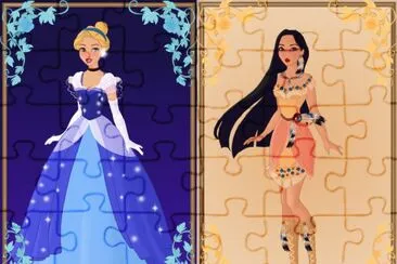 Cinderella Pocahontas jigsaw puzzle