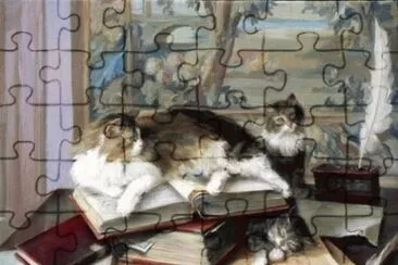 Gatos jigsaw puzzle