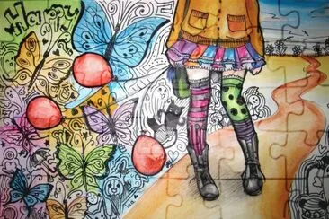 פאזל של Colorful World