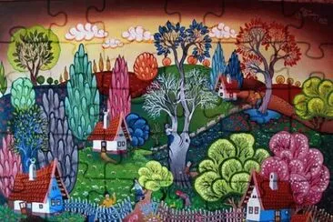 פאזל של Colorful World