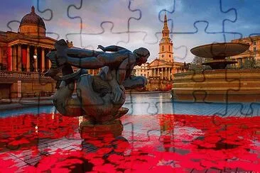 Trafalgar Square London jigsaw puzzle