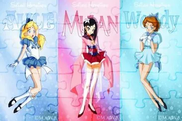 Alice Mulan Wendy jigsaw puzzle