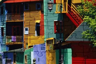 Colorful Houses  Buenos Aires