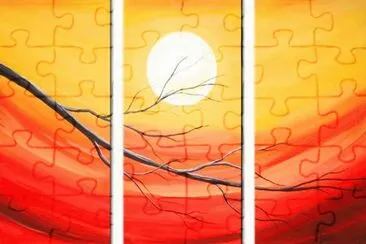 Hermoso paisaje jigsaw puzzle