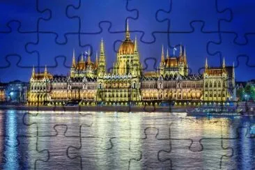 Goverment Buildings Budapest jigsaw puzzle