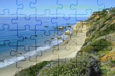 Malibu Beach CA jigsaw puzzle