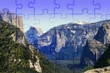 Half Dome Yosemite jigsaw puzzle