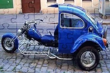 Moto-Fusca jigsaw puzzle
