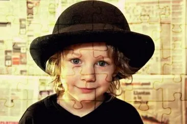 rostro de niÃ±o 1 jigsaw puzzle