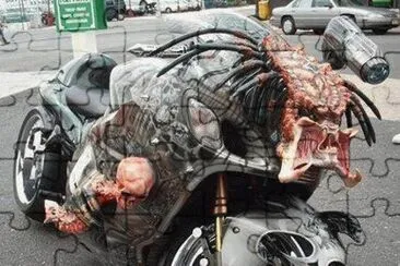 Alien Moto jigsaw puzzle