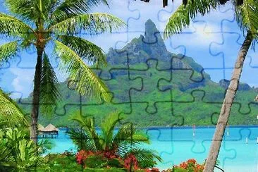 Bora Bora  Society Island jigsaw puzzle