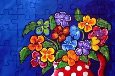 Whimsical jigsaw puzzle