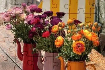 Bules com Flores jigsaw puzzle