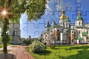 St Sophia Cathedral Kiev jigsaw puzzle