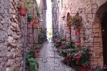 Spello, Umbria, Italia