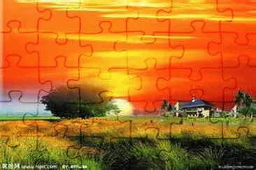 פאזל של å¤•é™½