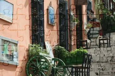 Old Street in Athens