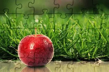 Apple jigsaw puzzle