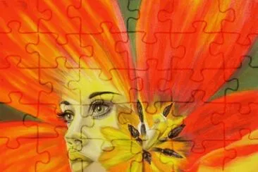 Flower Girl jigsaw puzzle
