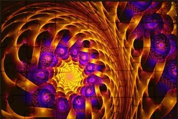 Orange Purple